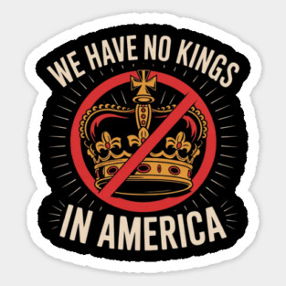 No-Kings-In-America Magnet