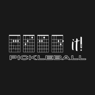 ACED it! Pickleball GUITAR CHORDS for the musical pickleballer! T-Shirt