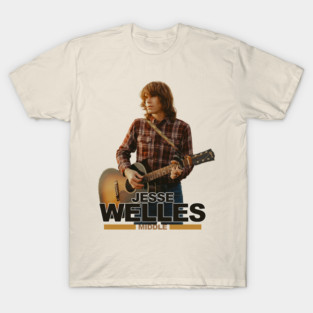 Jesse Welles Concert Tour Merch with Dates - The Middle Option 2 T-Shirt