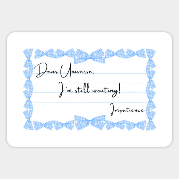 Dear Universe Magnet by The Sacred Feminine