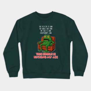 Floor is Lava Crewneck Sweatshirt