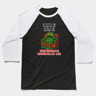 Floor is Lava Baseball T-Shirt