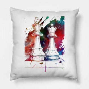 Chess sport art #chess #sport Pillow