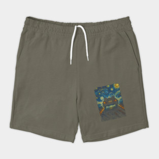 back to the starry night Shorts