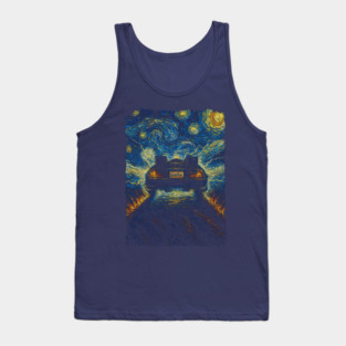 back to the starry night Tank Top