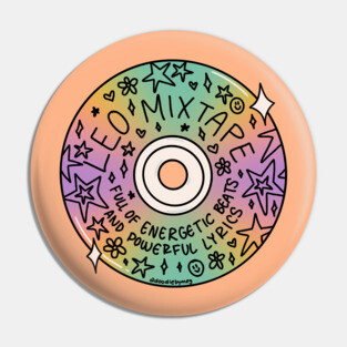 Leo Mixtape Pin