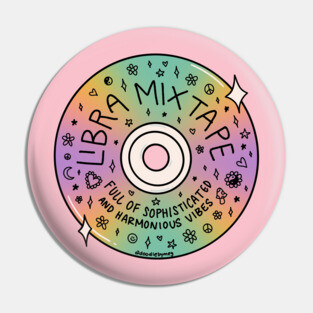 Libra Mixtape Pin
