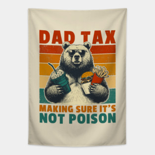 Dad Tax: Bear Tapestry