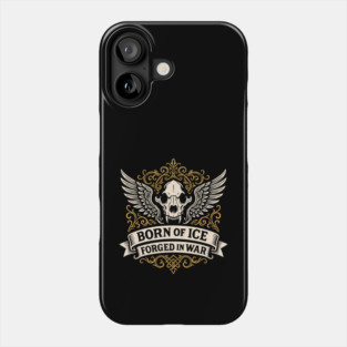 Born of Ice Wolf Wargaming Phone Case