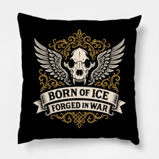 Born of Ice Wolf Wargaming Pillow