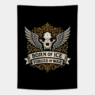 Born of Ice Wolf Wargaming Tapestry