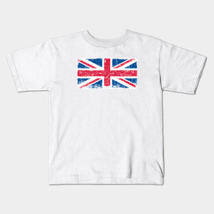 Grunge Union Jack Kids T-Shirt