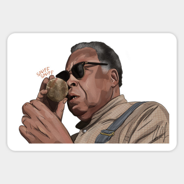 The Sandlot: Smelling Baseballs Magnet by 51Deesigns