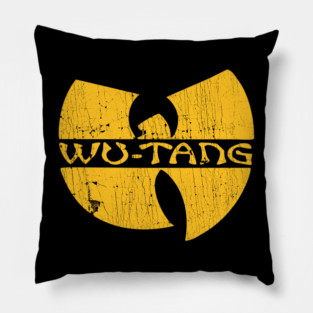 wutang clan vintage logo classic Pillow