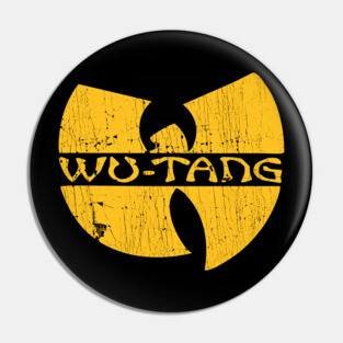 wutang clan vintage logo classic Pin