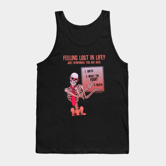 You Are Not Alone Tank Top by Tommy Devoid
