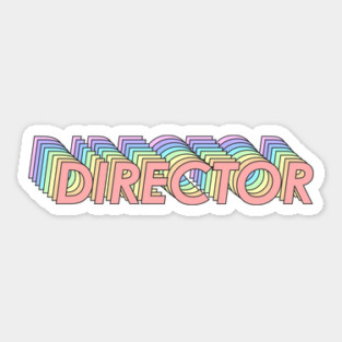 Director Sticker