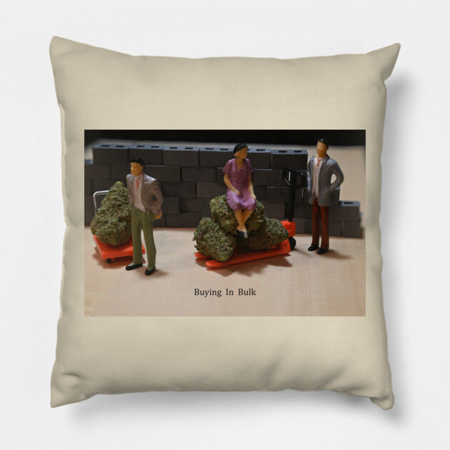 Buying in Bulk - Weed Design Pillow by MrGreenGenes420