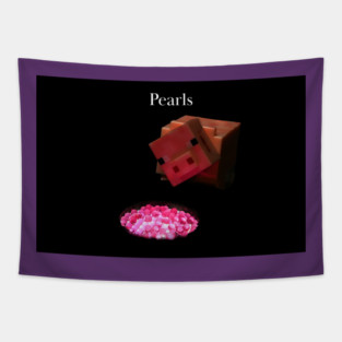 Pearls with Swine - Weed Design Tapestry