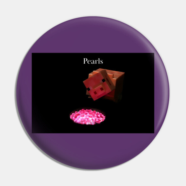 Pearls with Swine - Weed Design Pin by MrGreenGenes420