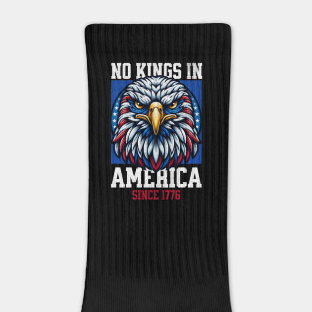No Kings in America Since 1776 – Patriotic Eagle 4th of July by ArtistTee ⭐⭐⭐⭐⭐