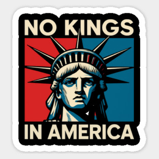 No-Kings-In-America Sticker
