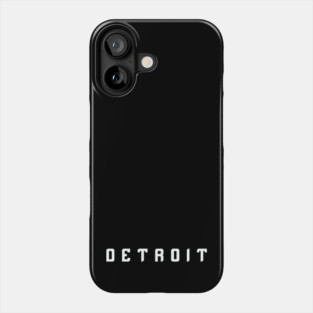 Detroit - Detroit State Phone Case