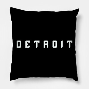 Detroit - Detroit State Pillow
