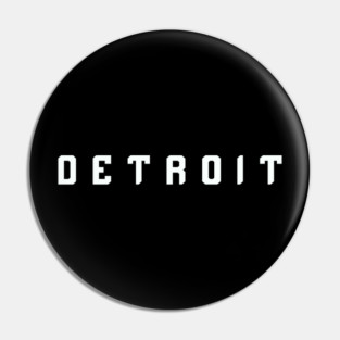 Detroit - Detroit State Pin