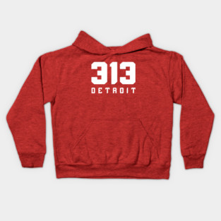 313 Detroit Kids Hoodie