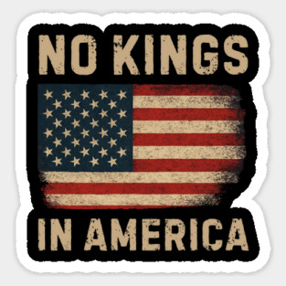 No-Kings-In-America Magnet