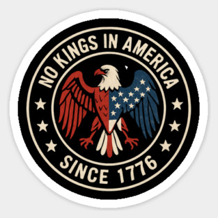 No-Kings-In-America Magnet