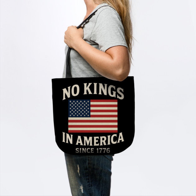 No-Kings-In-America by Creatifly Graphic Tees