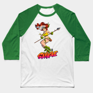 Savage R Baseball T-Shirt