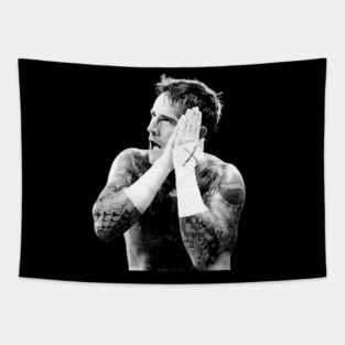 CM Punk Night Night Tapestry
