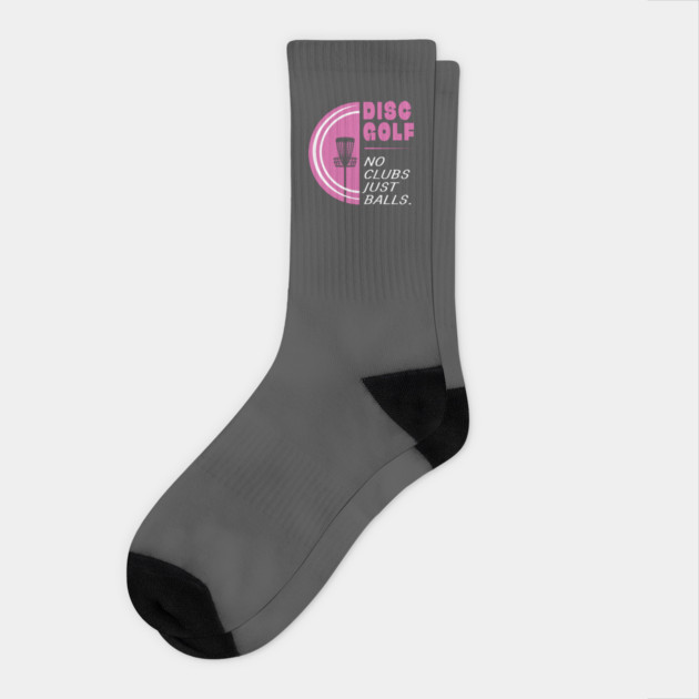 Disc Golf No Clubs Just Balls Socks by Kevin's Store 2