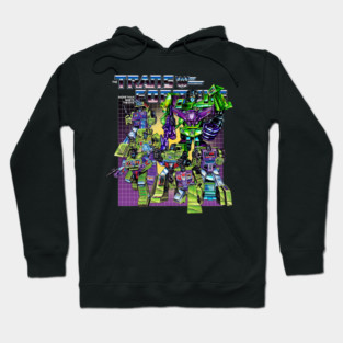 Transformers G1 Constructicons team Hoodie