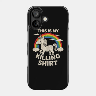 This Is My Killing Shirt Sarcastic Bold Humor Phone Case
