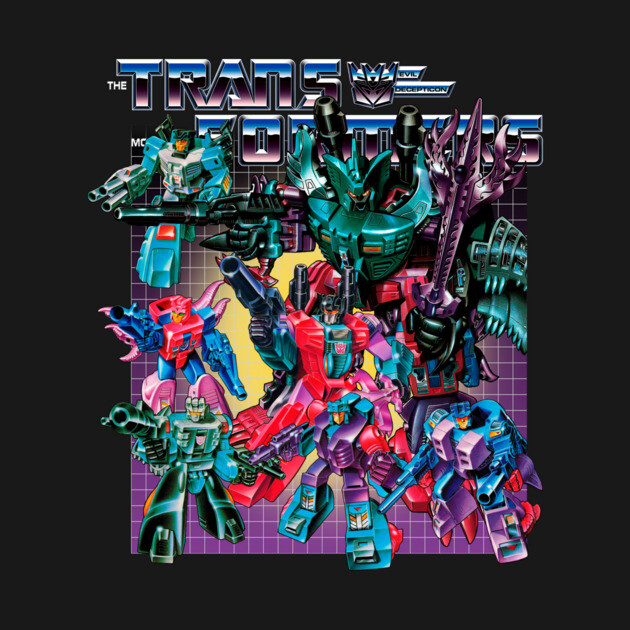 Transformers G1 Seacons team T-Shirt