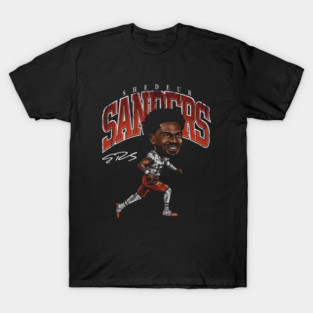 Shedeur Sanders Cleveland Cartoon T-Shirt