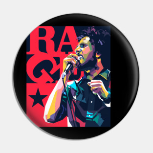 Zack de la rocha Pin