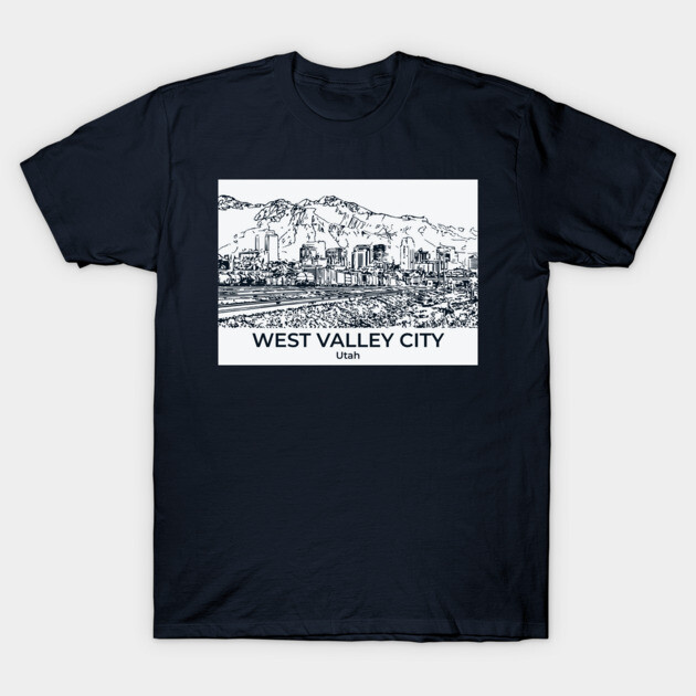 West Valley City – Utah T-Shirt by Lakeric