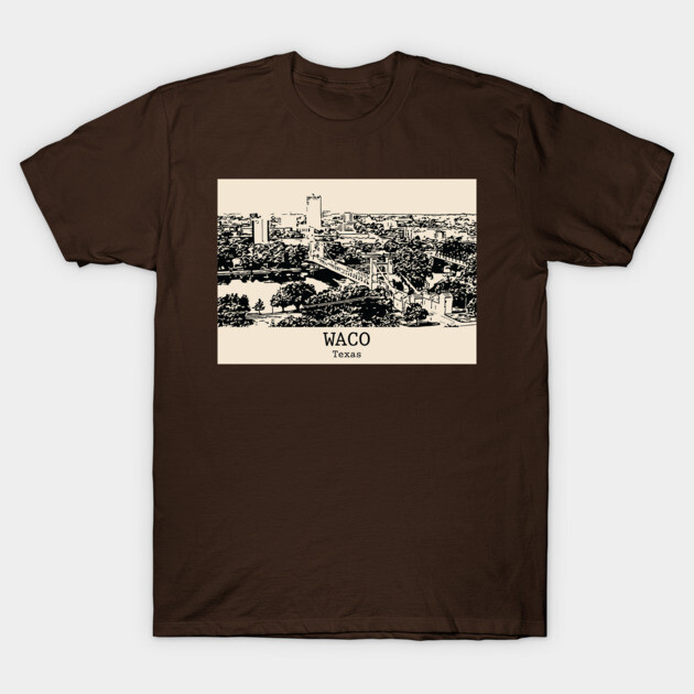 Waco – Texas T-Shirt by Lakeric