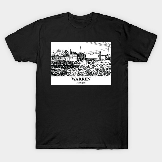 Warren – Michigan T-Shirt by Lakeric