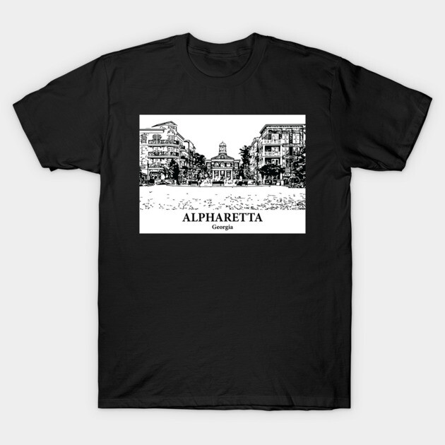 Alpharetta – Georgia T-Shirt by Lakeric