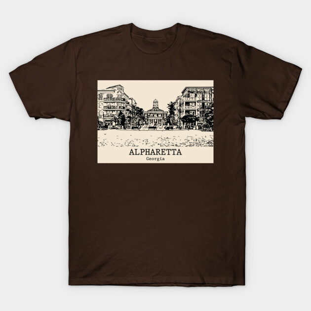 Alpharetta – Georgia T-Shirt by Lakeric