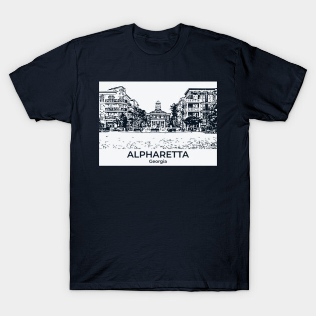 Alpharetta – Georgia T-Shirt by Lakeric