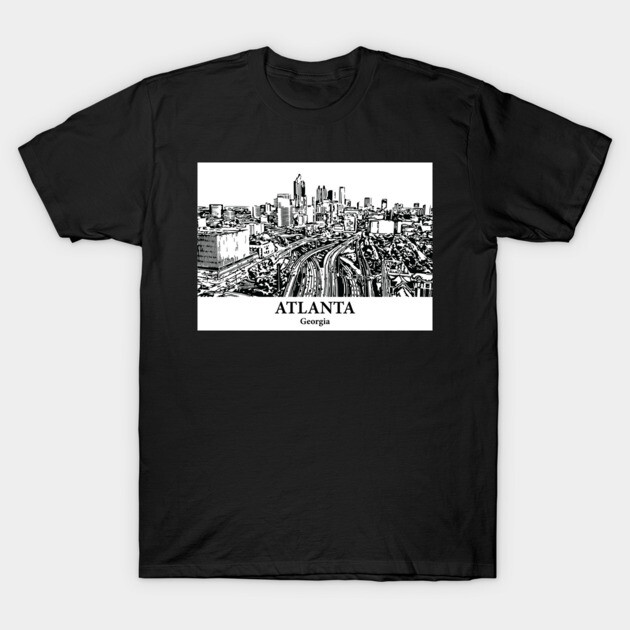 Atlanta – Georgia T-Shirt by Lakeric