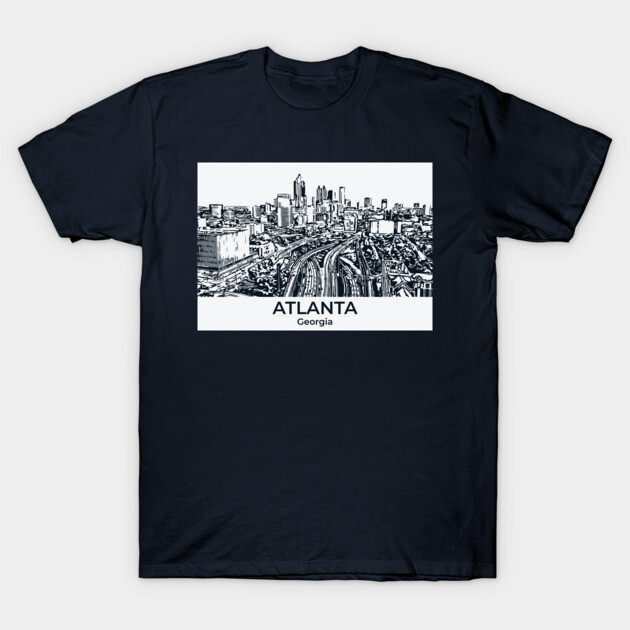 Atlanta – Georgia T-Shirt by Lakeric