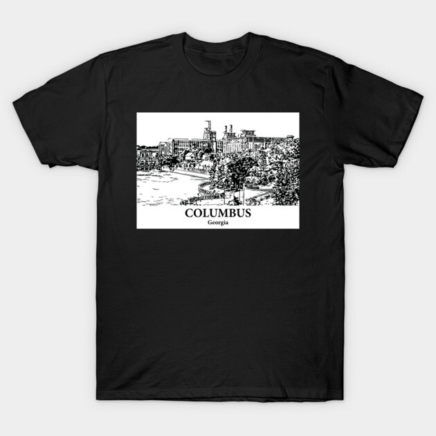Columbus – Georgia T-Shirt by Lakeric